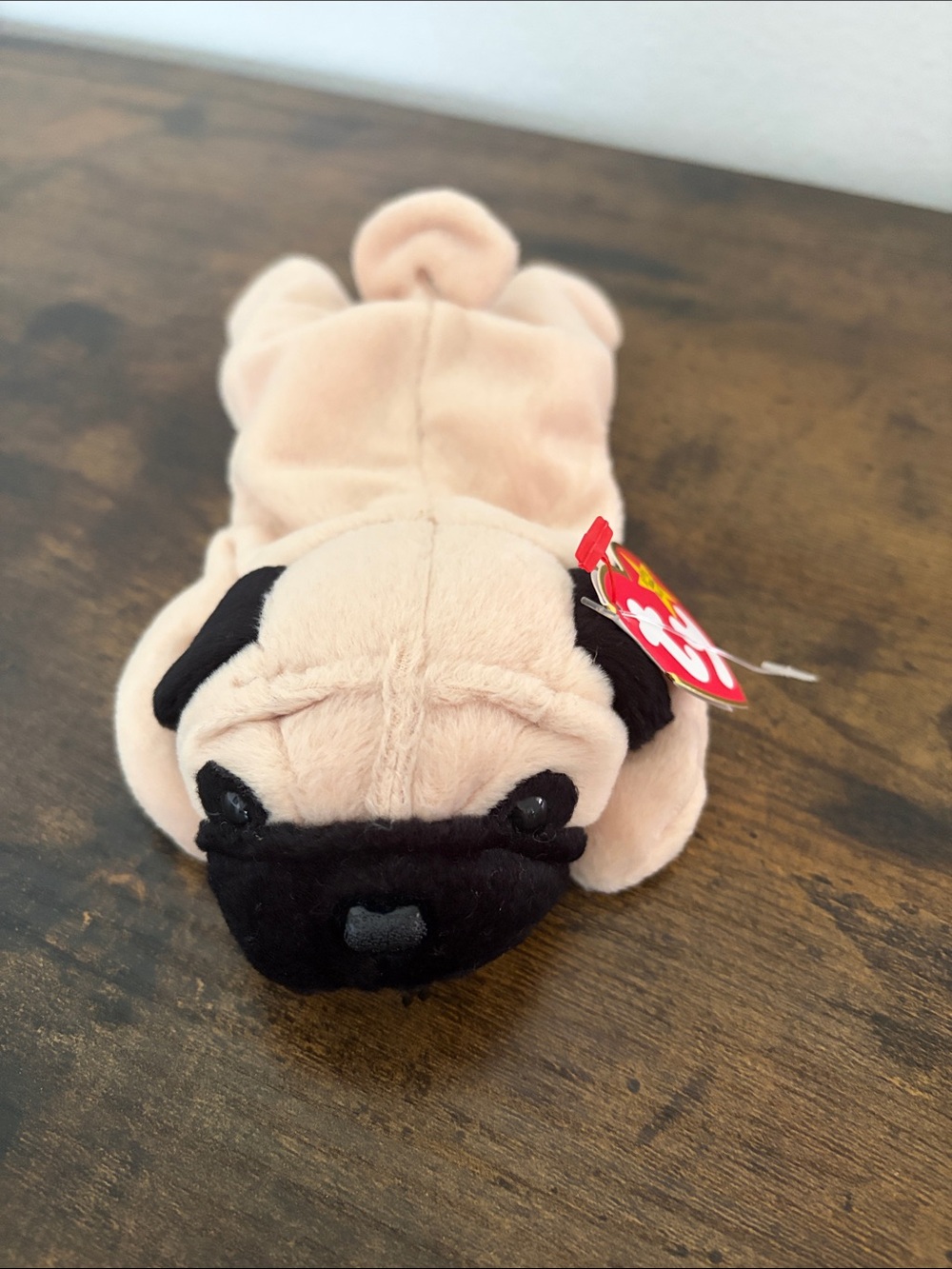 Ty Beanie Baby * Pugsly the Pug * Dog * Date‎ of Birth: May 2, 1996 * NEW W/TAGS